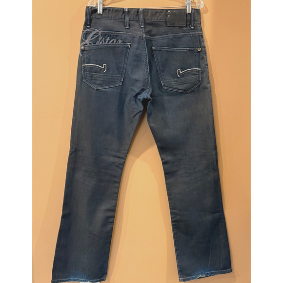 G-STAR RAW Jeans Coder Pant Dual Embro Black Straight Jeans Men Size 32x32 - Picture 1 of 12